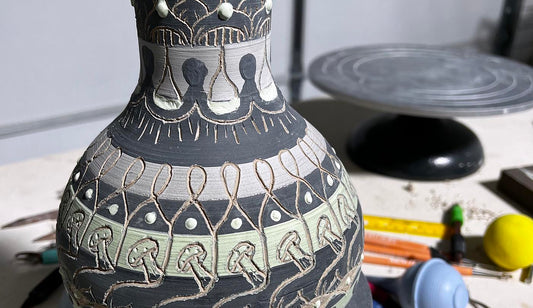 Carving & Sgraffito: Dan’s Quick Glimpse How-To