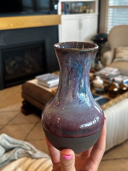 Pot #121 of 162 - Black Stoneware Pot