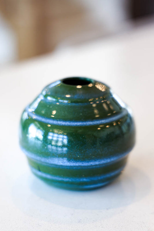 Pot #55 of 162 - Colored Porcelain Pot (Seconds)