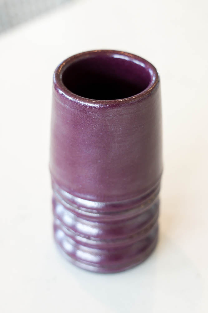Pot #6 of 162 - Black Stoneware Pot/Vase