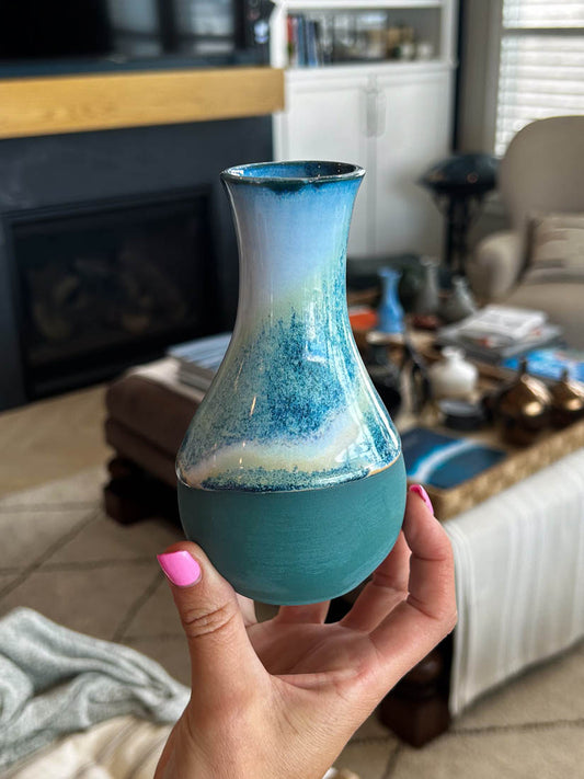 Pot #13 of 162 - Colored Porcelain Vase