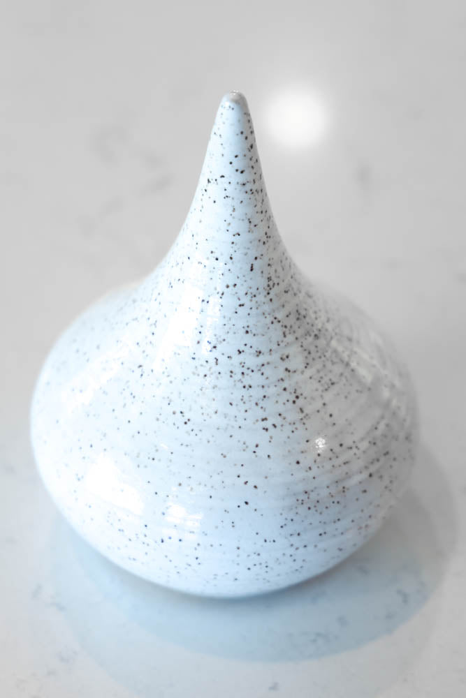 Pot #74 of 162 - Speckled Stoneware Teardrop Pot (Large)