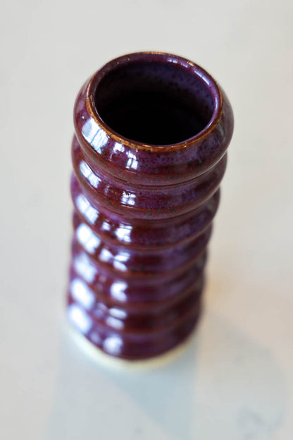 Pot #8 of 162 - Speckled Stoneware Vase