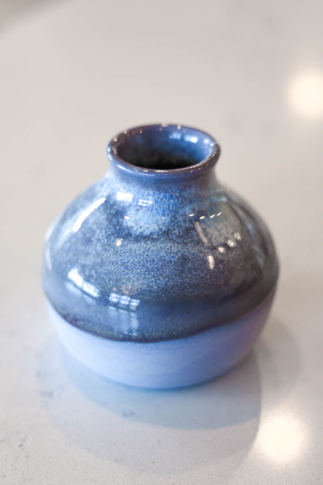 Pot #87 of 162 - Colored Porcelain Pot (Seconds)