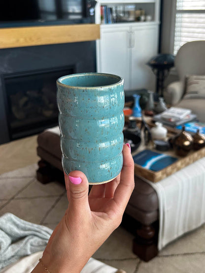Pot #21 of 162 - Speckled Stoneware Vase