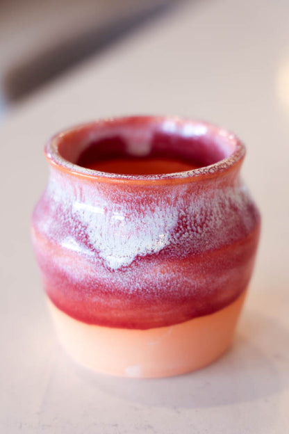 Pot #96 of 162 - Colored Porcelain Pot
