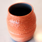 Pot #97 of 162 - Orange Peel Raku-Fired Pot