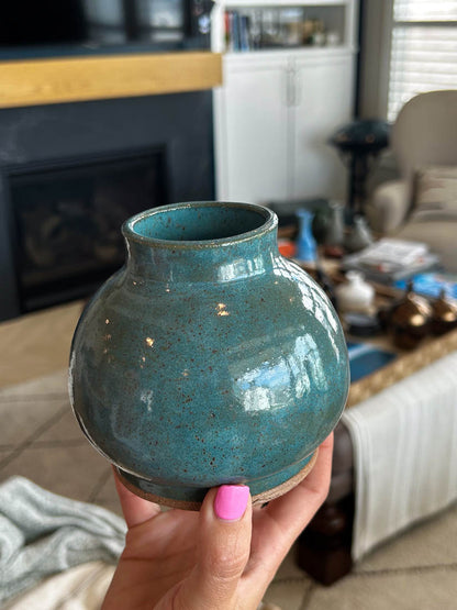 Pot #23 of 162 - Speckled Stoneware Pot