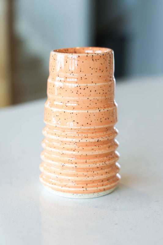 Pot #2 of 162 - Speckled Stoneware Vase