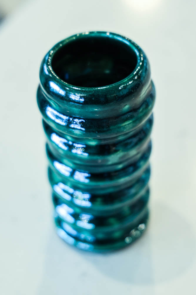 Pot #130 of 162 - Raku-Fired Pot/Vase
