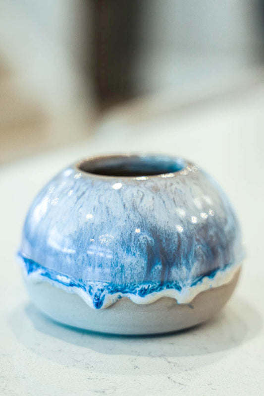 Pot #145 of 162 - Gray Stoneware Pot