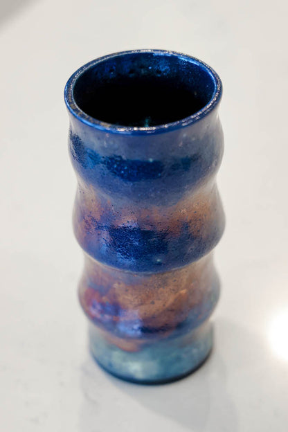 Pot #152 of 162 - Raku-Fired Pot/Vase
