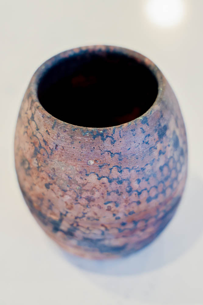 Pot #159 of 162 - Raku-Fired Pot