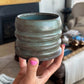 Pot #46 of 162 - Black Stoneware Pot