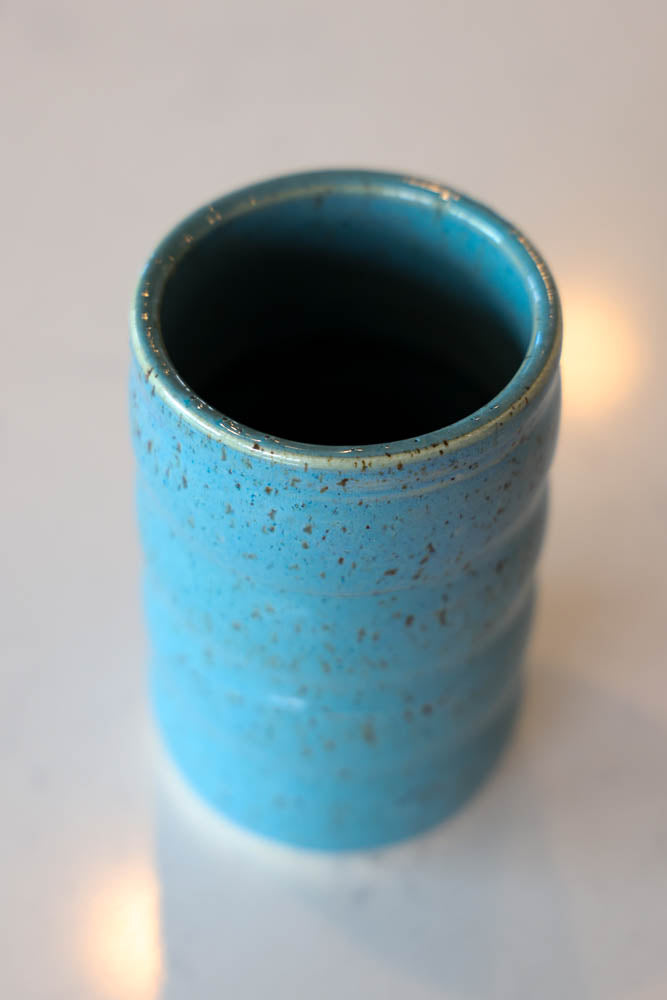 Pot #21 of 162 - Speckled Stoneware Vase