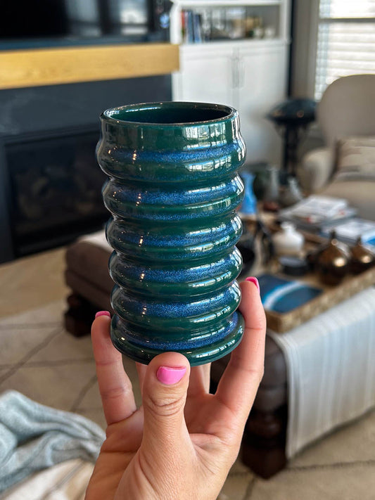 Pot #59 of 162 - Colored Porcelain Vase