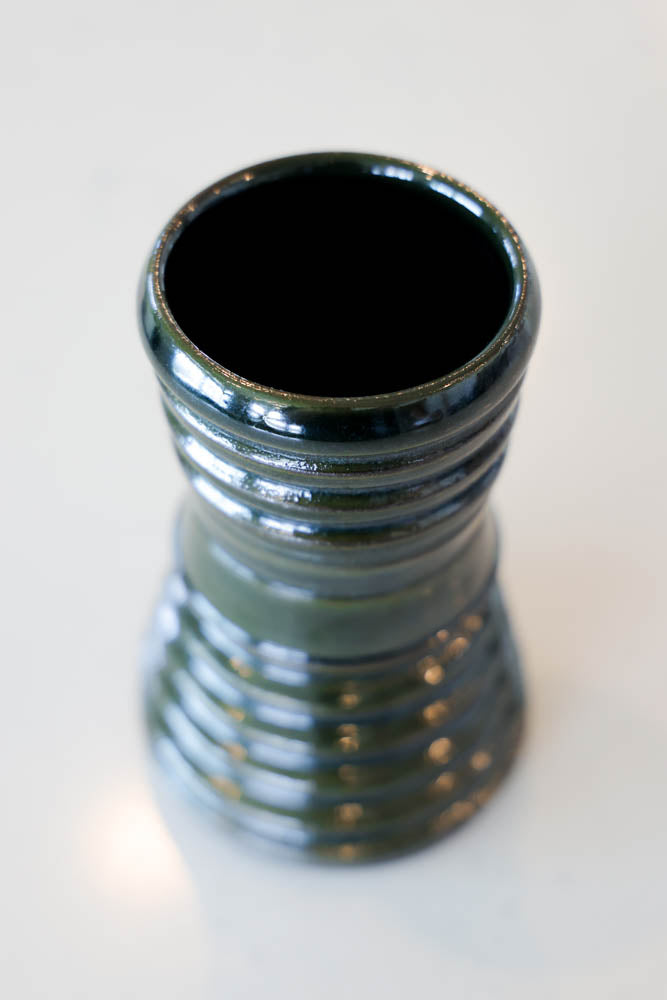 Pot #27 of 162 - Black Stoneware Vase/Pot