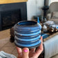 Pot #69 of 162 - Black Porcelain Pot (Seconds)