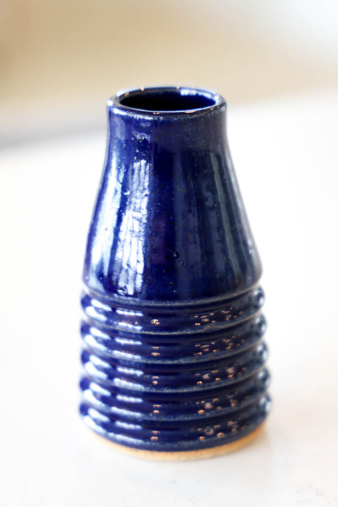 Pot #34 of 162 - Speckled Stoneware Bud Vase