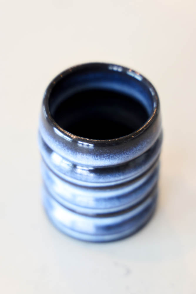 Pot #39 of 162 - Black Porcelain Pot
