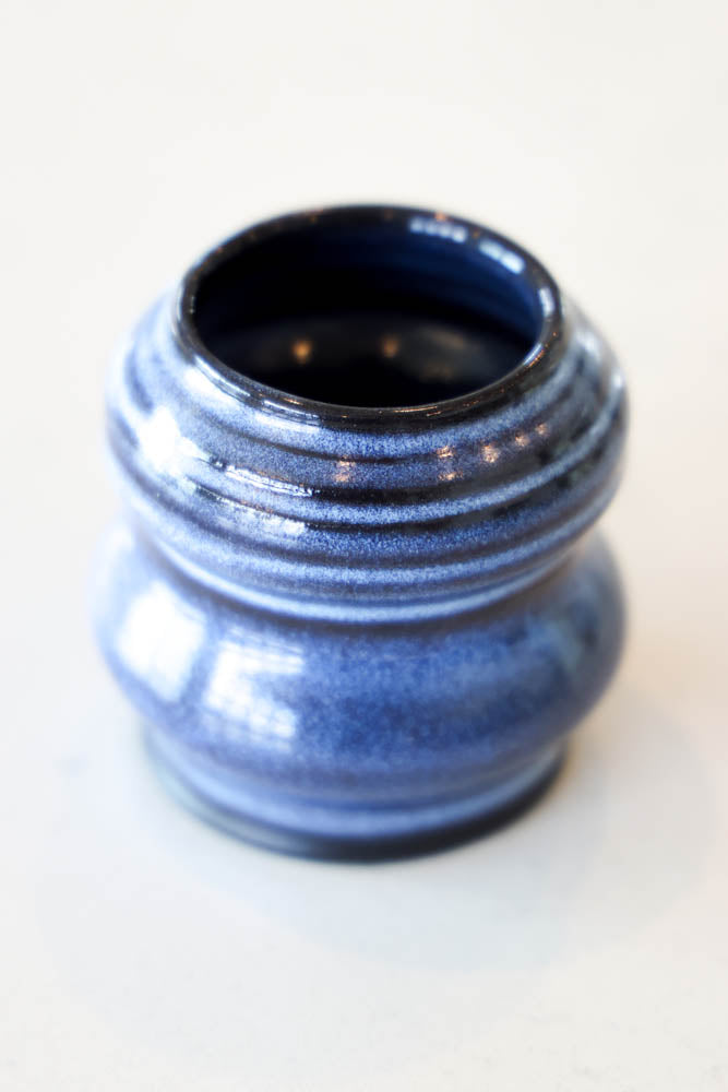 Pot #41 of 162 - Black Porcelain Pot