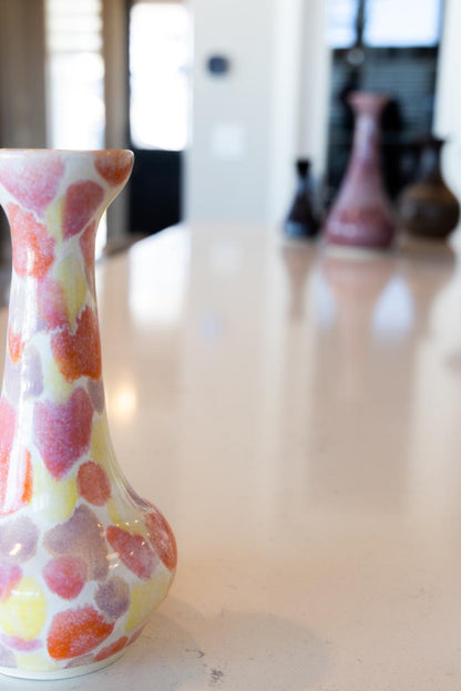 Large Decorative Spotted Porcelain Vase (Sunrise Pallet)