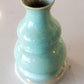 Medium Decorative Stoneware Pot (Creams & Turquoise Sage)