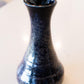 Large Decorative Porcelain Pot (Blacks & Textured Wine)