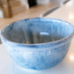 Large Stoneware Serving Bowl (Blue Waves)