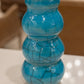 Large Raku Pottery Decorative  Pot/Vase (Large Crackle Turquoise)
