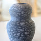 Medium Naked-Raku-Fired Decorative Pot (Blacks & Grays)