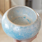 Medium Large Decorative Bowl - Creams, Turquoises, and Peaches