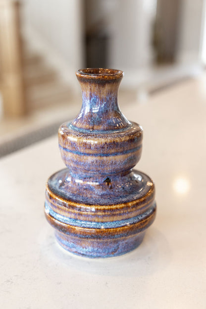 Medium-Small Decorative Iron Blast Decorative Pot