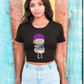 "Adorable Robot" Crop Top (Bearded Potter with Beanie Version)