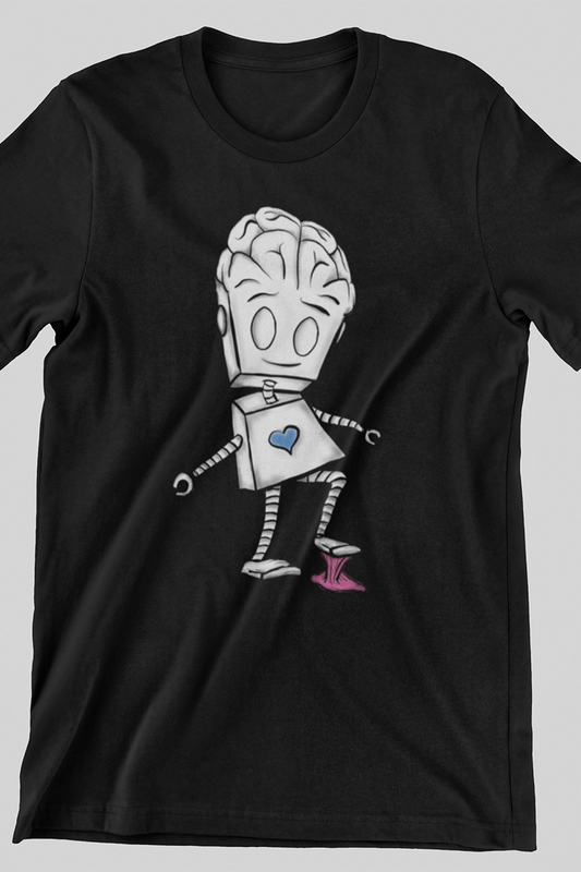 "Adorable Robot" Premium T-Shirt (Balance of Heart & Mind Version) - Unisex