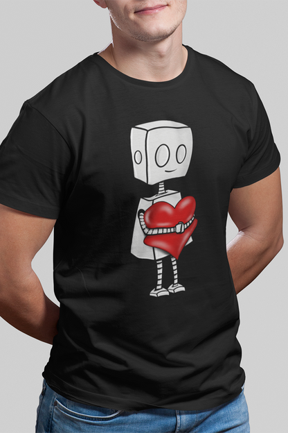 "Adorable Robot" Premium T-Shirt (Tender Heart Version) - Unisex