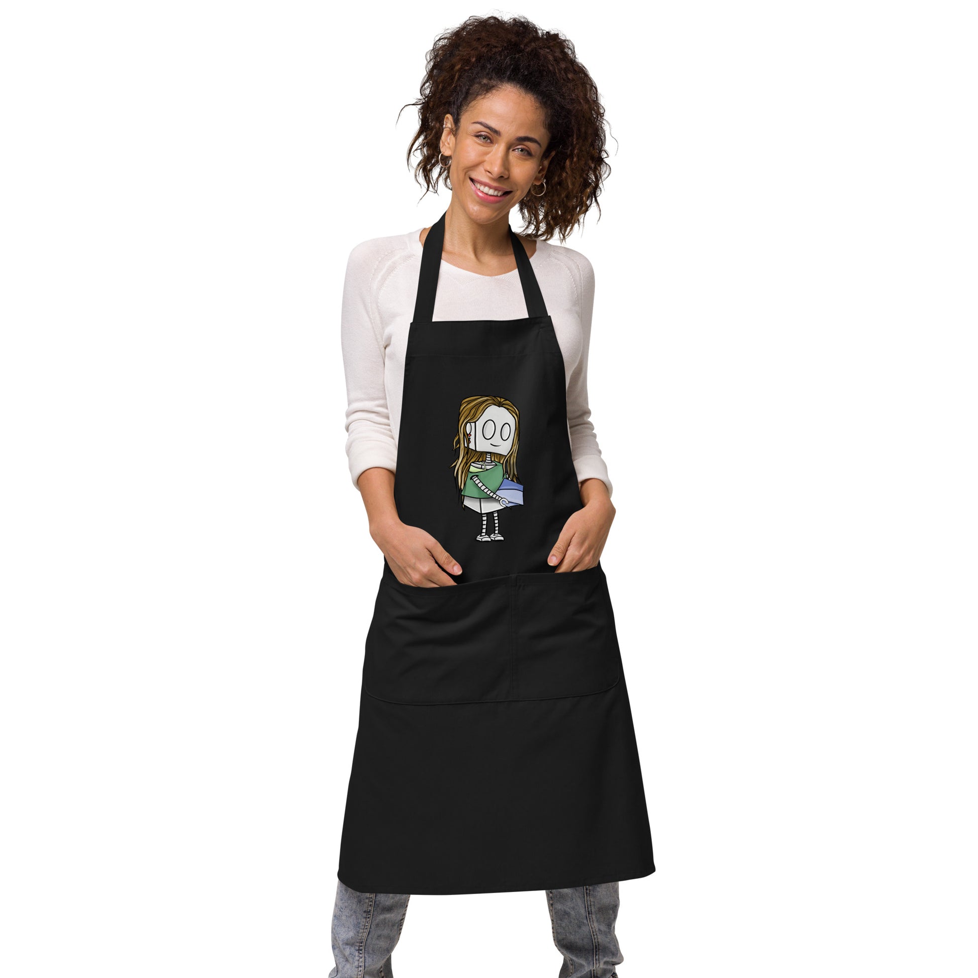 Adorable Robot Cooking & Pottery Apron (Pottery Lover) – Dan