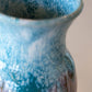 Decorative Flower Vase: Creams, Turquoise, Cinnamon Stick