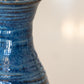 Large Textured Vase - Creamy Midnight Blues & Browns (Premium)