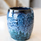 Decorative Pot: Blacks, Blues, Whites, Turquoise