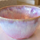 Large Decorative Bowl: Pinks, Whites, Purples, and Blues