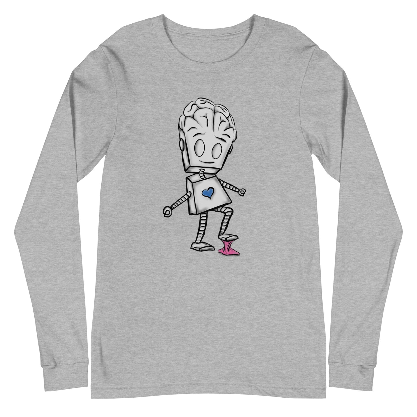"Adorable Robot" Long-Sleeve Shirt (Balance of Heart & Mind Version)