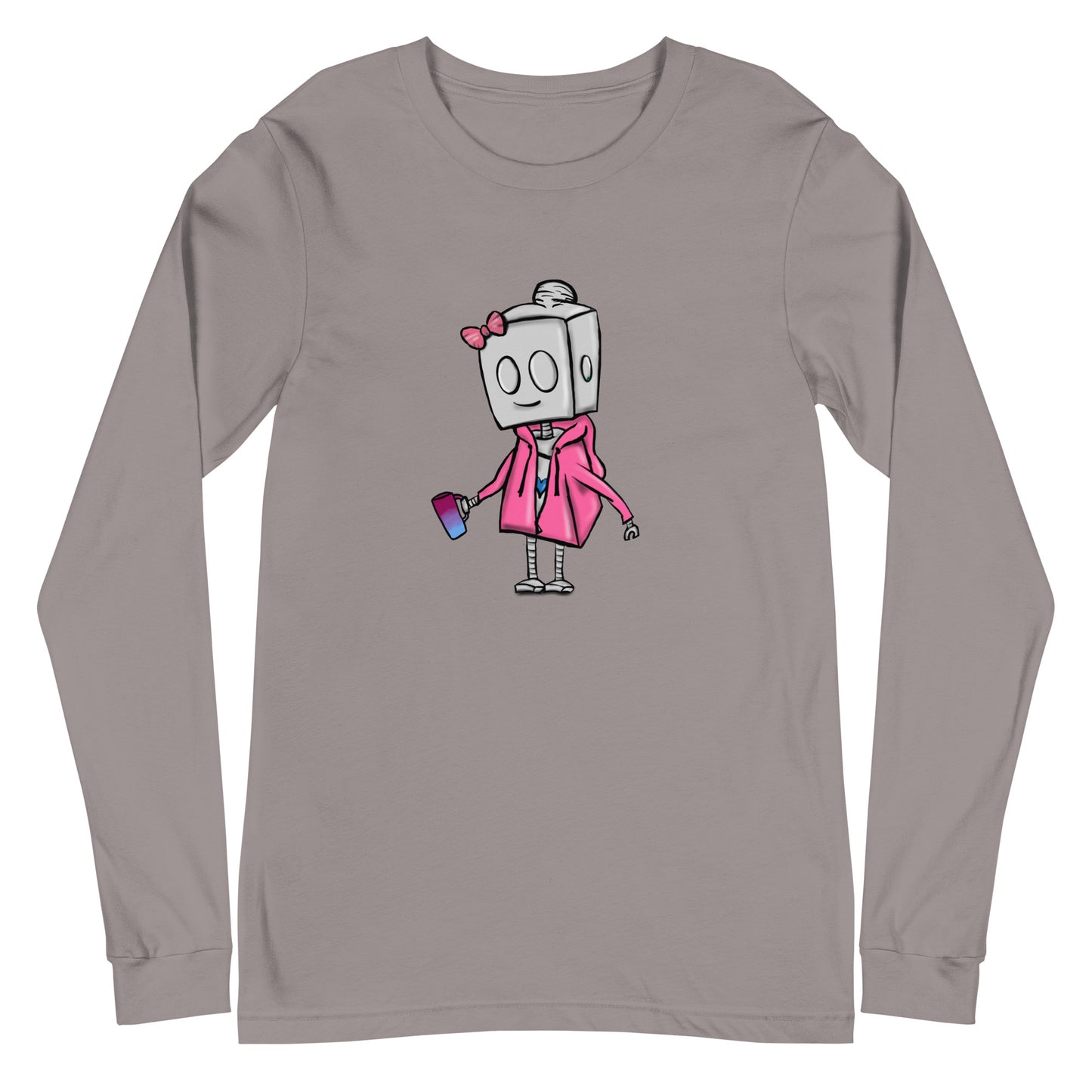 "Adorable Potter Robot" Long-Sleeve Shirt (Hoodie & Mug Version)