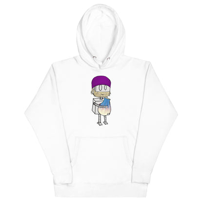 "Adorable Robot" Premium Hoodie (Bearded Potter with Beanie Version)