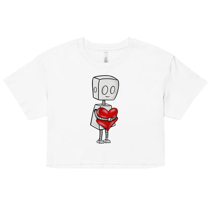 "Adorable Robot" Crop Top (Tender Heart Version)
